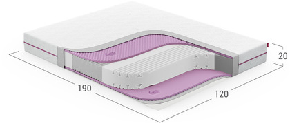 MOON SPA Standart S 883 матрас 120x190